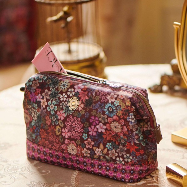 Pip Studio Kosmetiktasche "Tutti i Fiori" - 22,5x9,5x15 cm (Pink)