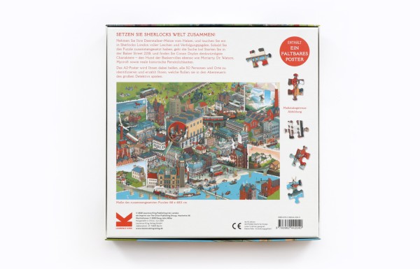 "Sherlock Holmes` Welt - Puzzle" von Laurence King