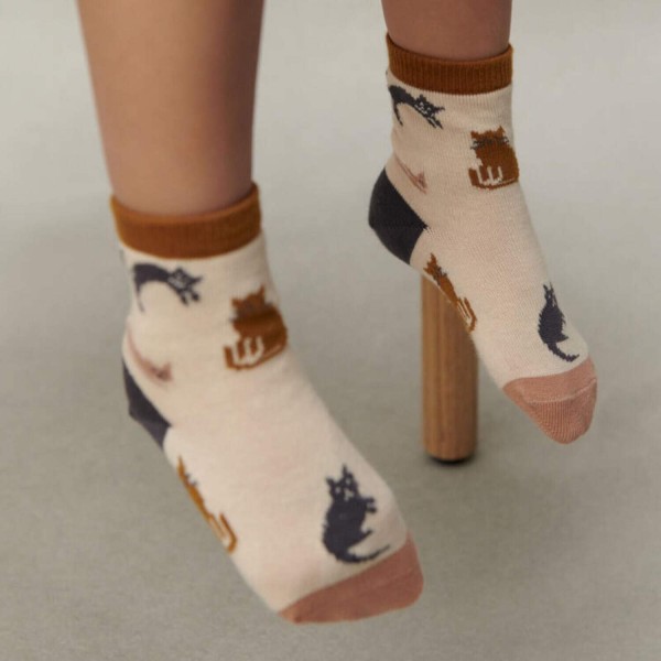 Kindersocken aus Baumwolle "Silas - Dog" von Liewood