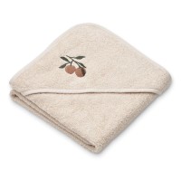 Baby-Handtuch mit Kapuze "Batu" (Peach Seashell) von Liewood