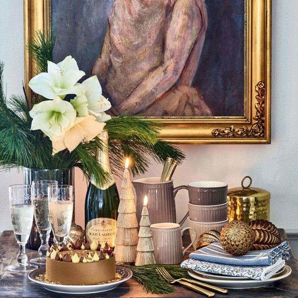 GreenGate Weihnachtskugel "Mozy" (Brown)