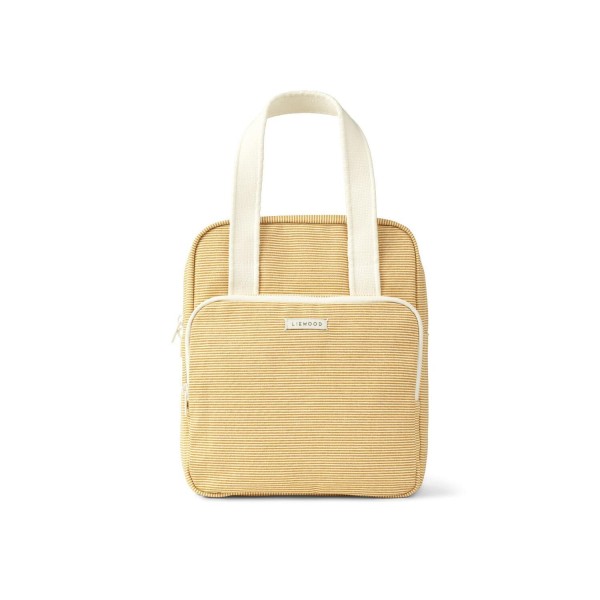 Rucksack "Elsa - Stripe" - 12x24x30 cm (Yellow Mellow/Creme de la Creme) von Liewood