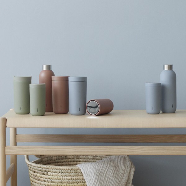 Stelton Thermobecher "To-Go Click" - 0,4 l (Soft Rostbraun)