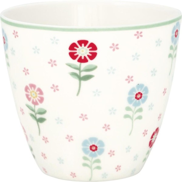 GreenGate Latte Cup "Noella" - 10x9 cm (Weiß)