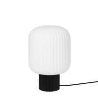 Tischleuchte "Lolly" - 30 cm (Schwarz/Weiß) von Broste Copenhagen