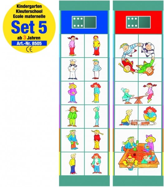 Set 5:Kindergarten ab 3 Jahren von Oberschwäbische Magnetspiele