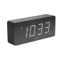 Wecker "Tube" (Schwarz) von Karlsson by Present Time