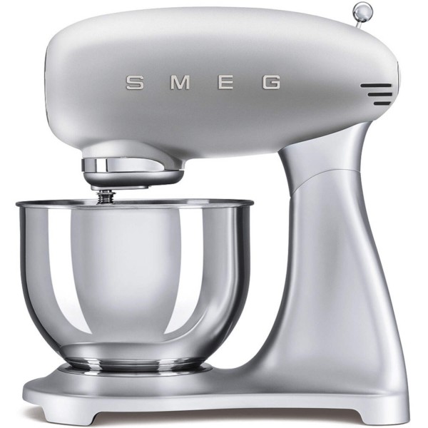 smeg Küchenmaschine mit smeg Eisbereiter und extra smeg Edelstahlschüssel