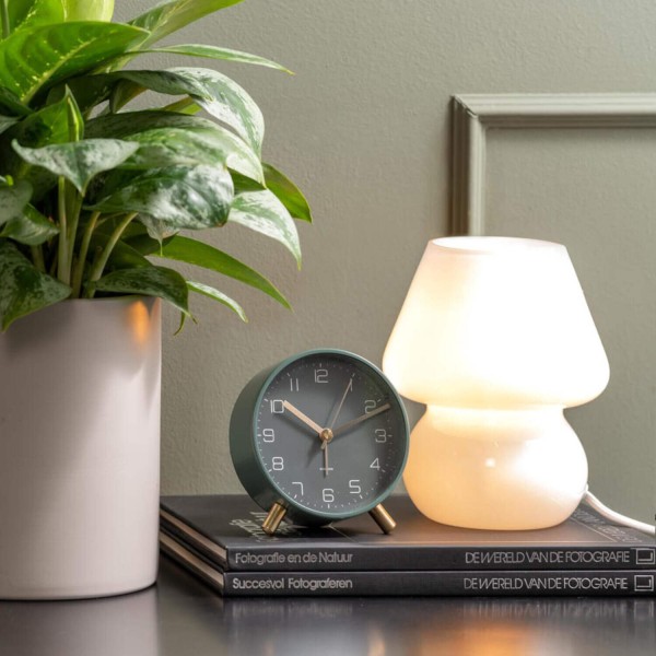 Tischlampe "Vintage" - 18cm (Weiß) von Leitmotiv by Present Time