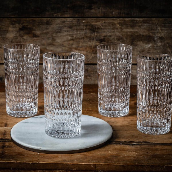 Nachtmann Longdrinkglas "Ethno" - 4er Set (Klar)