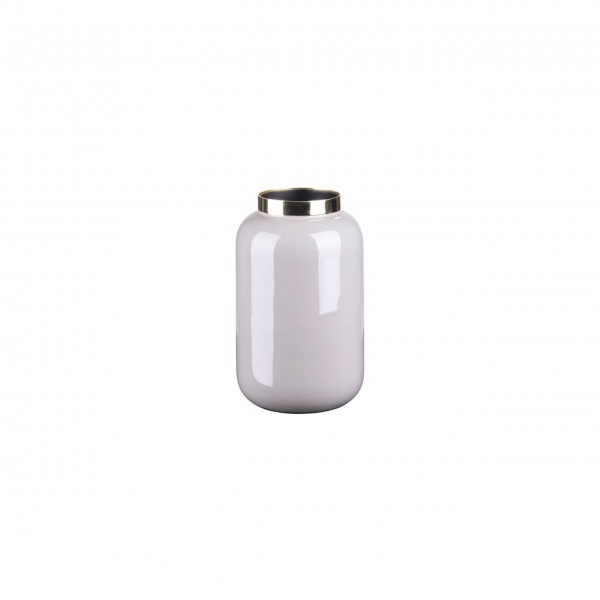 Vase "Saigon" - XS (Cool Grau/Gold) von Gift Company