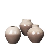 Vase "Ingrid" - S (Simple Taupe/Brown) von Broste Copenhagen