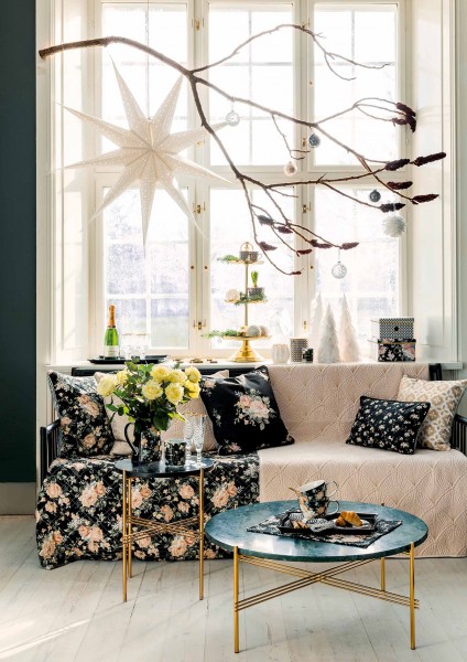 GreenGate Kissenbezug "Victoria" (Gold)