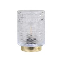 LED-Tischleuchte mit Muster - ø10cm (Transparent) von Chic Antique