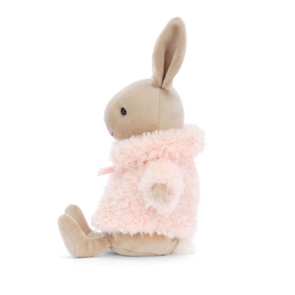 Jellycat Kuscheltier Hase "Comfy Coat" (Braun, Rosa)