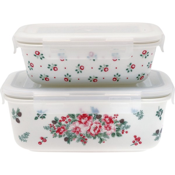 GreenGate Frischhaltedosen im 2er-Set "Charline Mix"
