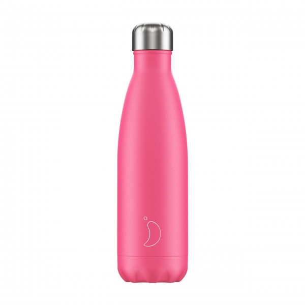 CHILLY'S Bottle Isolierflasche "Neon Pink" - 500 ml (Neon Pink)