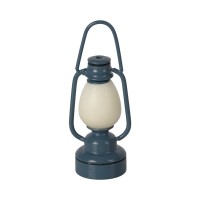 Maileg Maus Laterne "Vintage" (Blau)