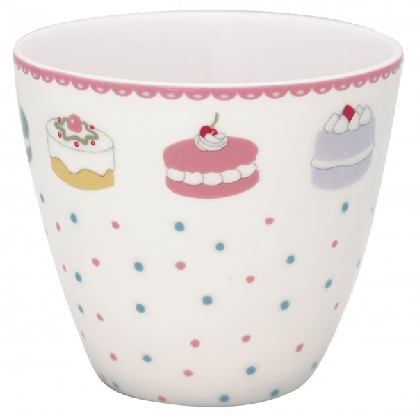 GreenGate Latte Cup "Madelyn" (White)