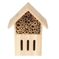 Schmetterlings- & Bienenhotel "Your Garden" - 19x11x26 cm (Natur) von Rex London