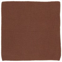 Ib Laursen Spüllappen gestrickt "Mynte" - (Brown)