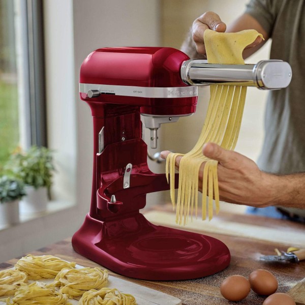 KitchenAid Nudelaufsatz zu Artisan¨ Küchenmaschine, mit 3 Walzen
