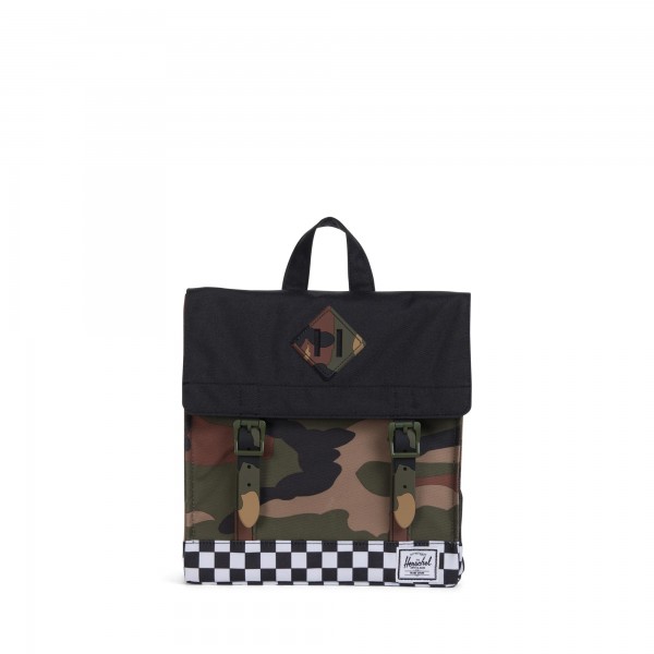 Herschel "Survey Kids" Rucksack (Schwarz/Camouflage)