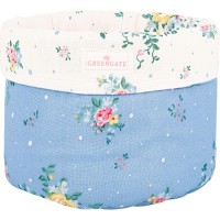 GreenGate Brotkorb aus Stoff "Laura" (Dusty Blue)