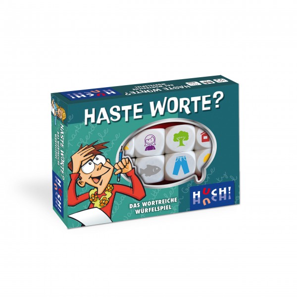 "Haste Worte" Würfelspiel für alle von HUCH!