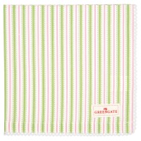 GreenGate Stoff-Serviette mit Spitze "Sari" (White)