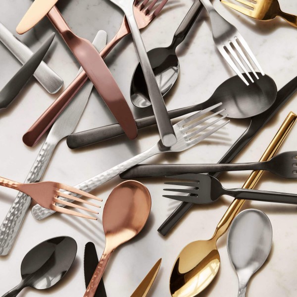 Besteck-Set "Tvis" - 16 tlg. (Gold) von Broste Copenhagen