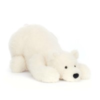 Jellycat Kuscheltier Eisbär "Nozzy" - 43 cm (Weiß) 