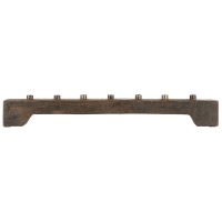 Kerzenhalter für 7 Stabkerzen "Unika" - 53 cm (Braun) von Ib Laursen