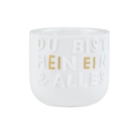 Eierbecher "Ein & Alles" (Weiß) von räder Design