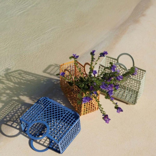 Korb "Bloom" - 39x15x36,5 cm (Dusty Mint) von Liewood
