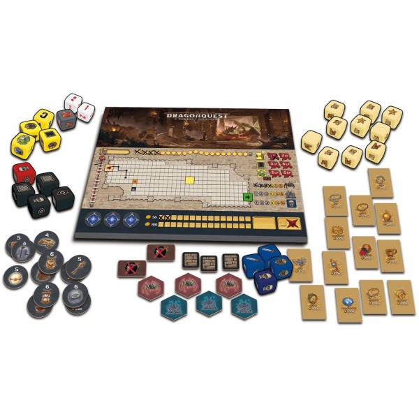 Gesellschaftsspiel "Dragonquest" von Queen Games Gesellschaftsspiel "Dragonquest" von Queen Games