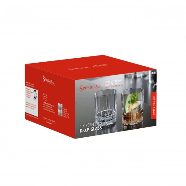 Spiegelau D.O.F. Glas "Perfect" 4er-Set