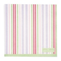 GreenGate Papierservietten "Evelina" - 25x25 cm (White) 