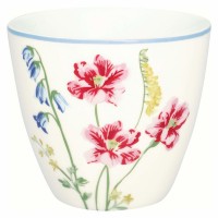 GreenGate Latte Cup "Elwin" (White)