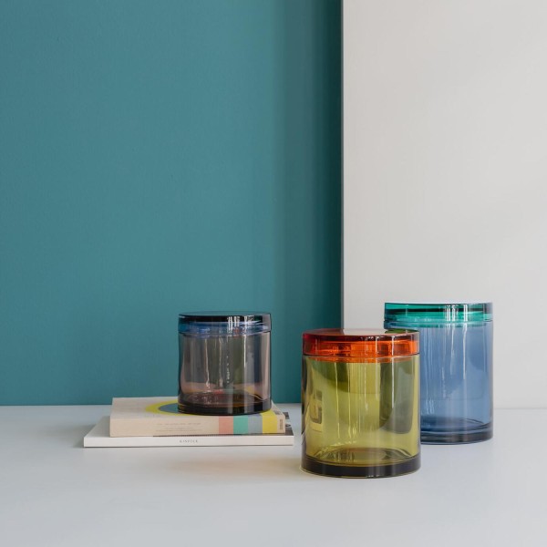 Glasdose - 1700 ml (Blau) von Remember