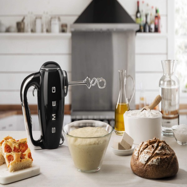 smeg Handmixer "50's Retro Style" (Schwarz)