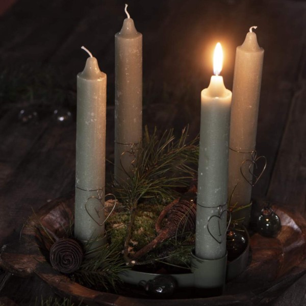 Ib Laursen Adventskranz - Ø:3,8 (Grün)