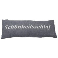 Kissen "Schönheitsschlaf" - 80x30 cm (Grau) von David Fussenegger