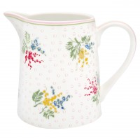 GreenGate Kleiner Krug "Mira" (White) - 0,5L