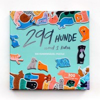 Puzzle "299 Hunde und 1 Katze" von Laurence King