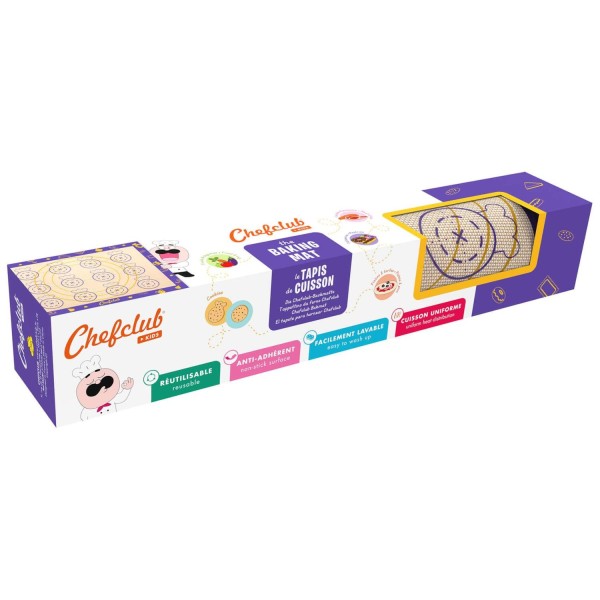 Backmatte - 30x40 cm (Lila) von Chefclub Kids