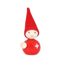 Elf-Figur "First Aid" - 9 cm (Rot) von aarikka
