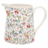 GreenGate Kleiner Krug "Vivianne" - 0,5L (White)