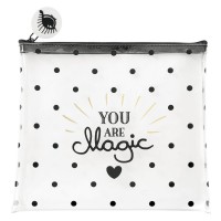 Miss Étoile Mäppchen "You Are Magic" (Schwarz)