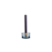 Kerzenhalter "Jacquard" - 5 cm (Blau) von Gift Company